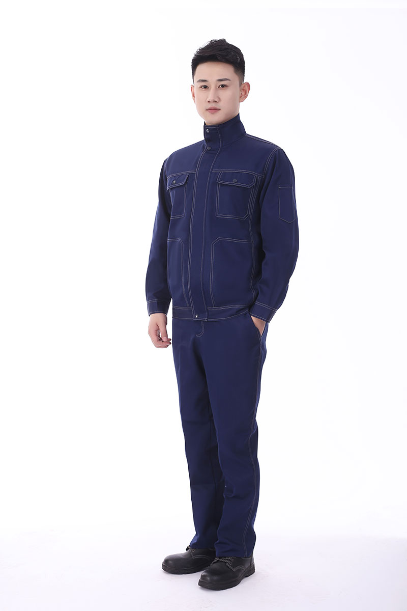 防酸碱工作服藏蓝